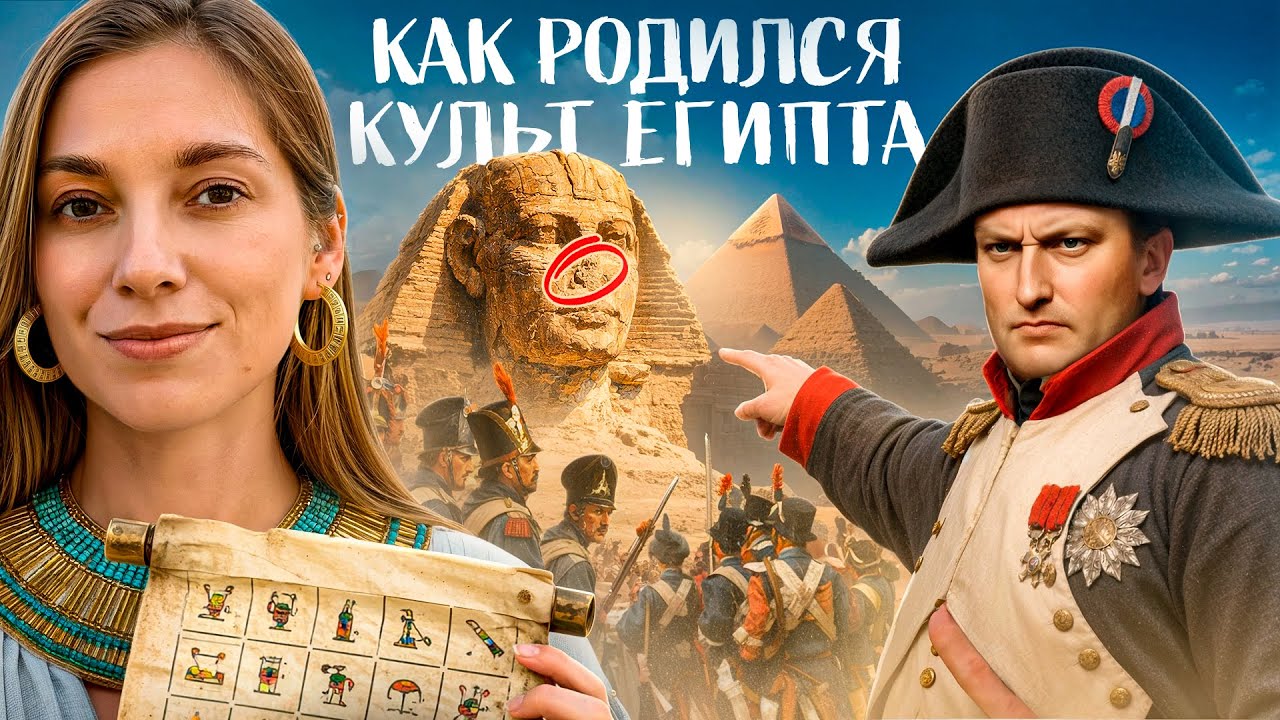 Что Наполеон искал в Египте? Кто отломал нос сфинксу и как расшифровали иероглифы