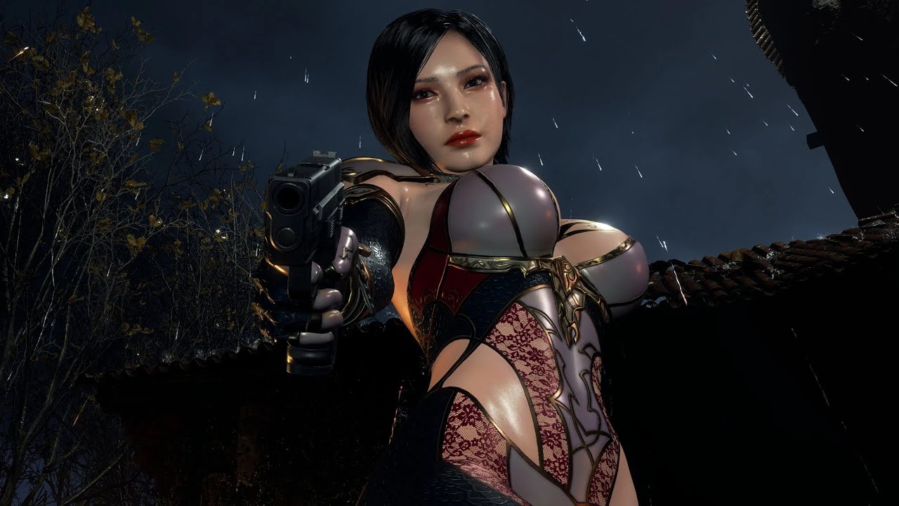 RESIDENT EVIL 4 REMAKE: Ada Wong sexy mod hot bikini