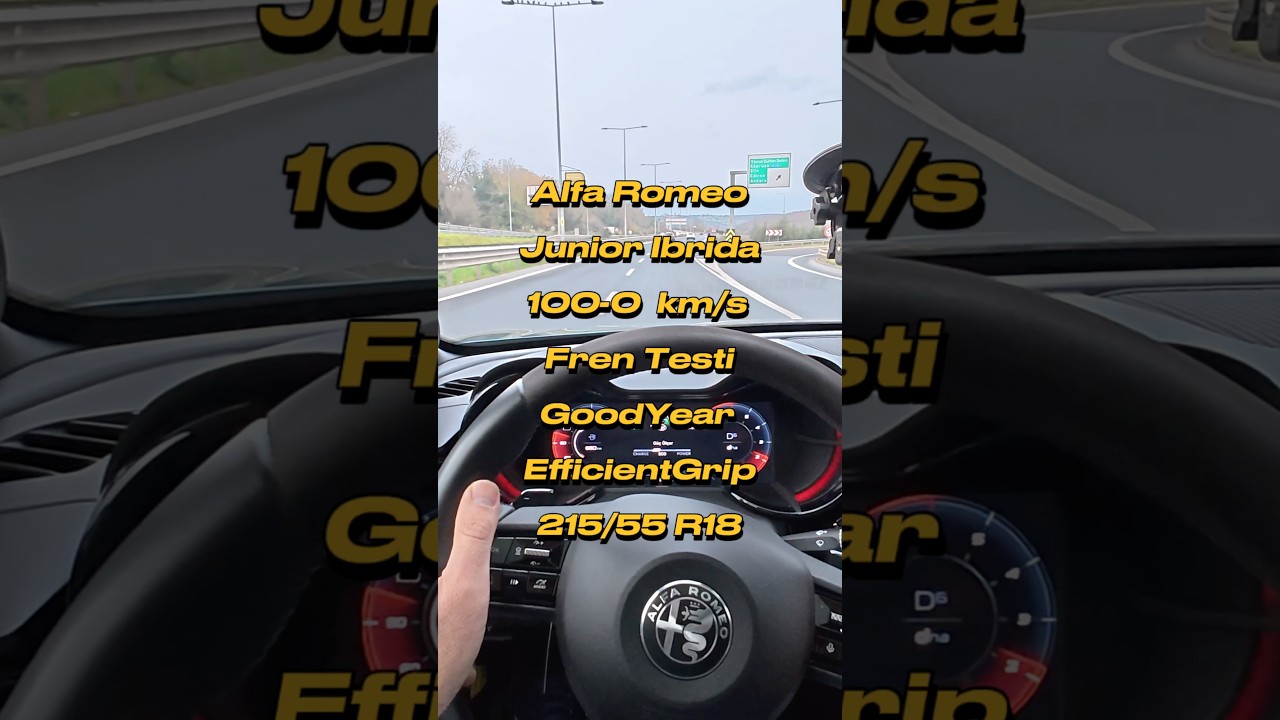 Alfa Romeo Junior Ibrida 100-0 Fren Testi