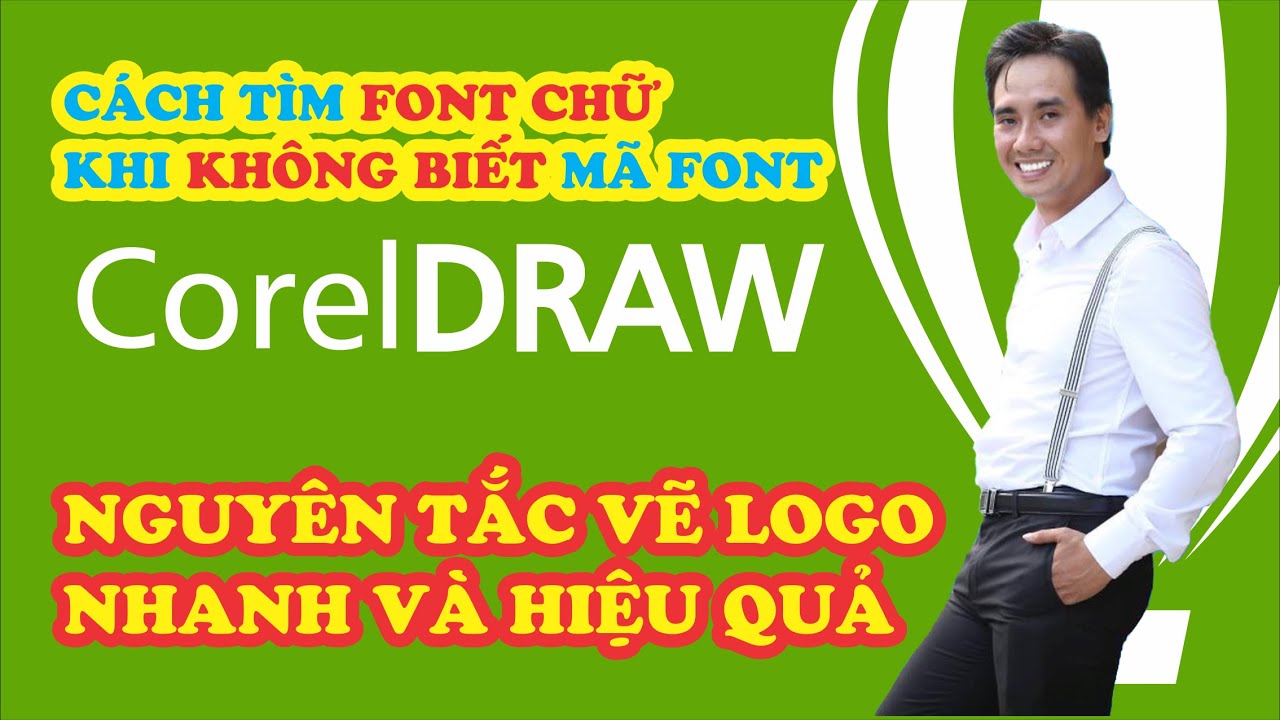 #1-CorelDraw | How to draw logo quickly and effectively | C&aacute;ch vẽ Logo Đơn Giản | MINH H&Ugrave;NG DESIGNER
