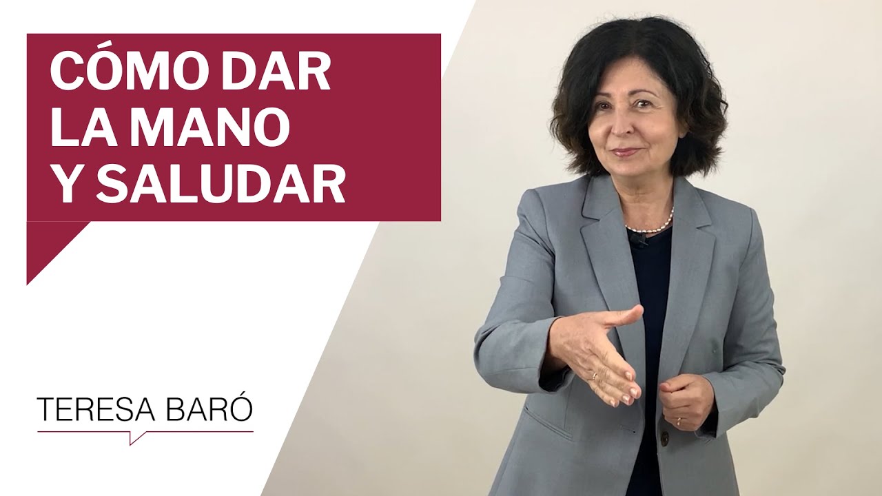 C&oacute;mo saludar correctamente con la mano