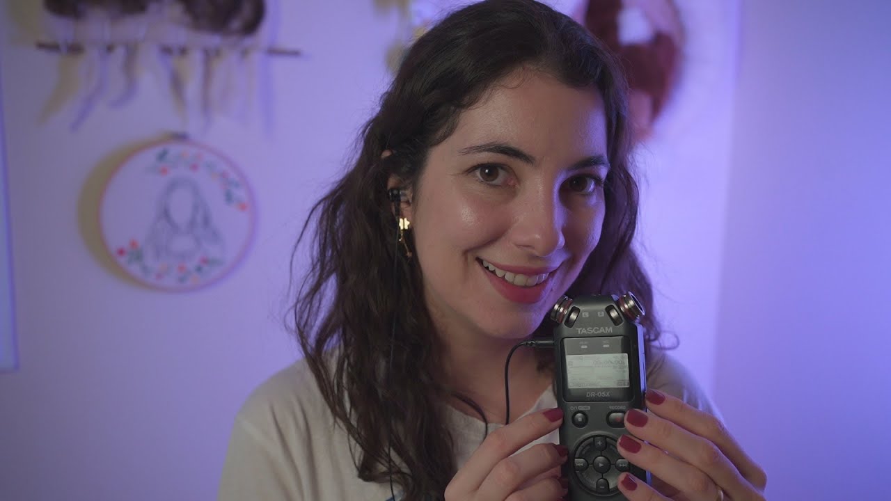 ASMR Curiosidades sobre mim | Susurros no tascam