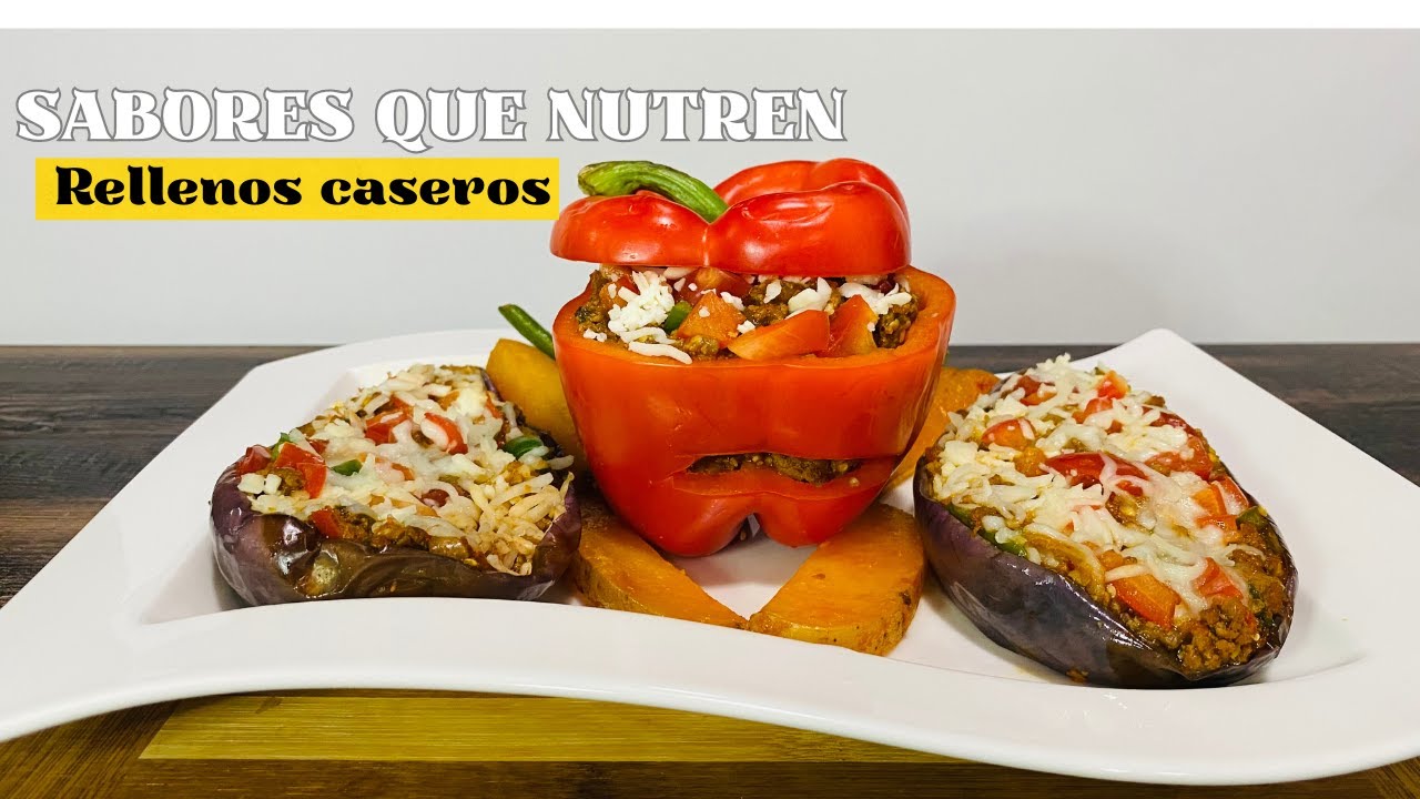 VEGETALES RELLENOS DE CARNE Y VERDURAS