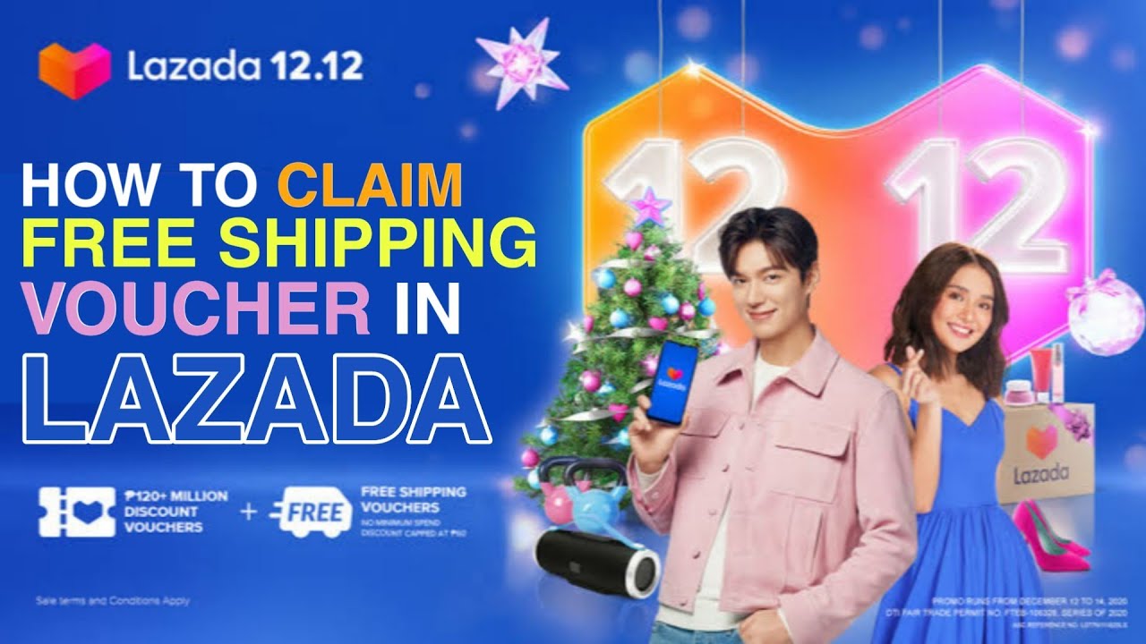 LAZADA 12.12 | How to COLLECT FREE SHIPPING VOUCHER in LAZADA SALE
