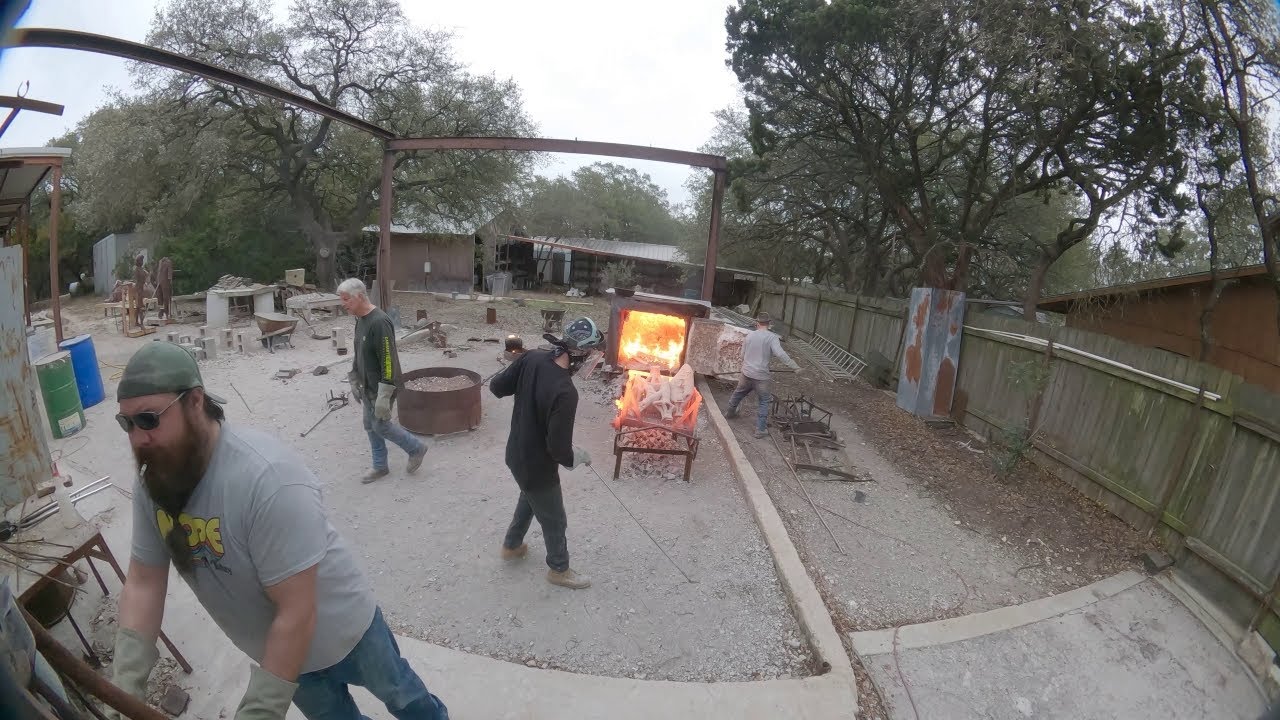Casting Day! Finished Gravesite Marker, Making Patina Compounds and more!