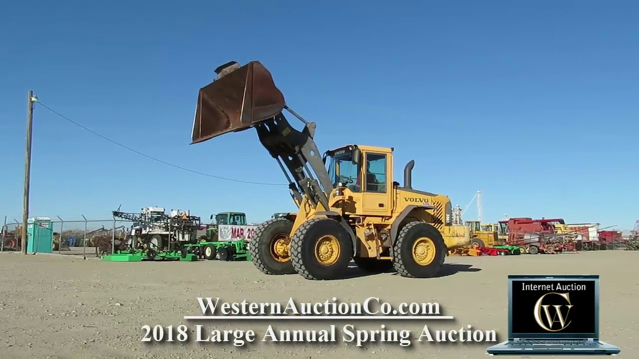Volvo L90E Wheel Loader For Sale At Auction!