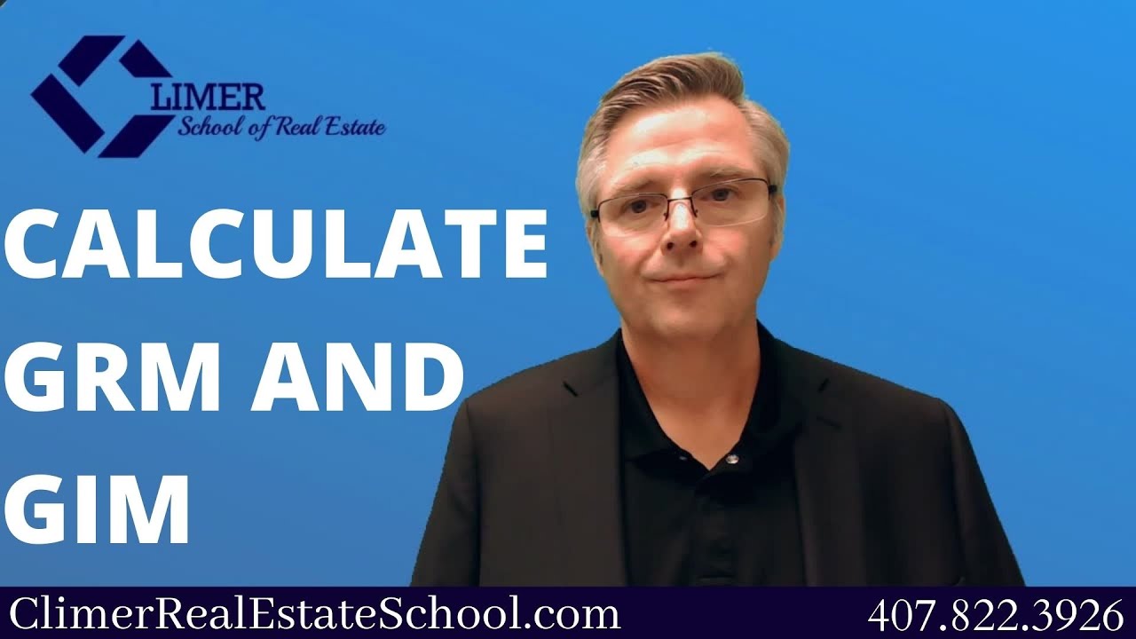 Real Estate Math - Free Practice Test - #9 Calculate GRM and GIM