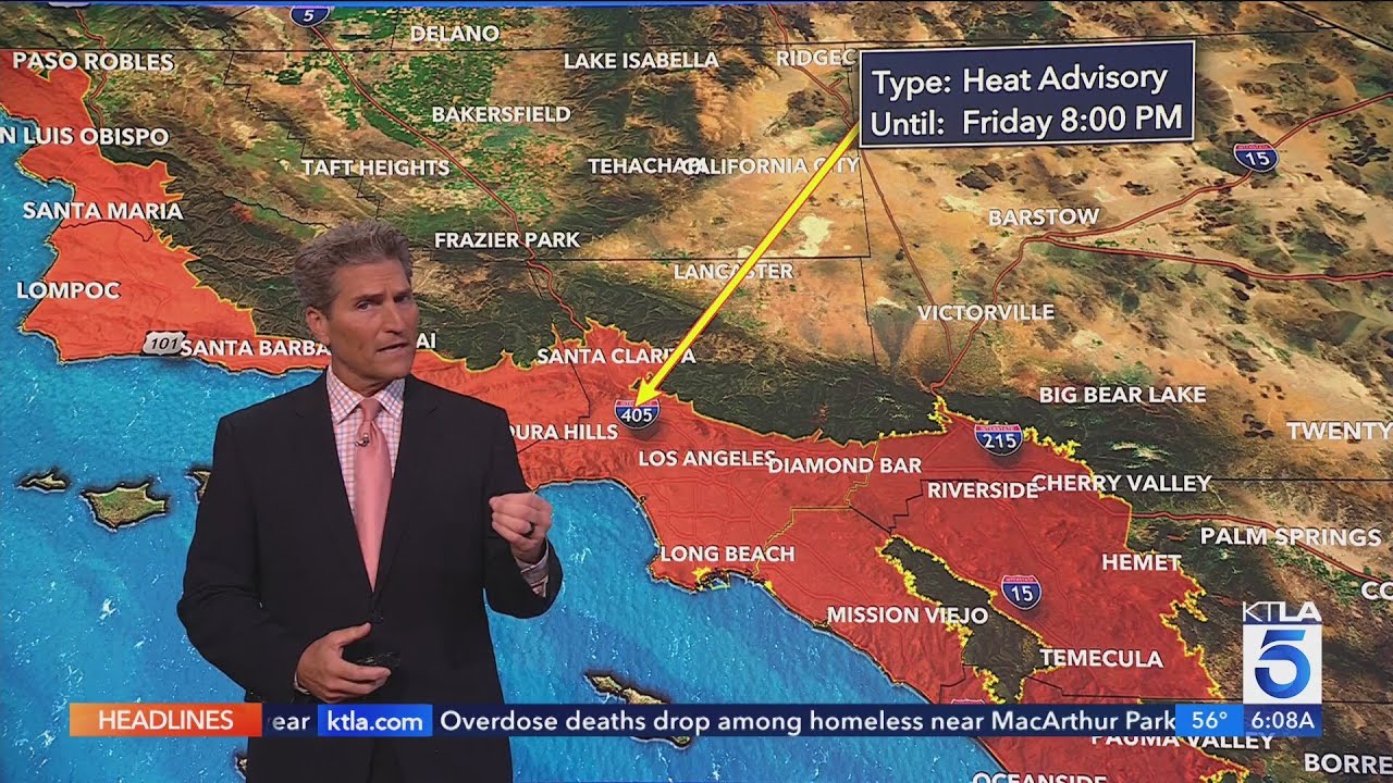 KTLA 5 News Weather Forecast - Thursday, March. 12, 2026