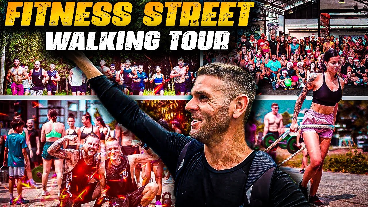 Fitness Street WALKING TOUR (The ONLY Video You Must Watch!)