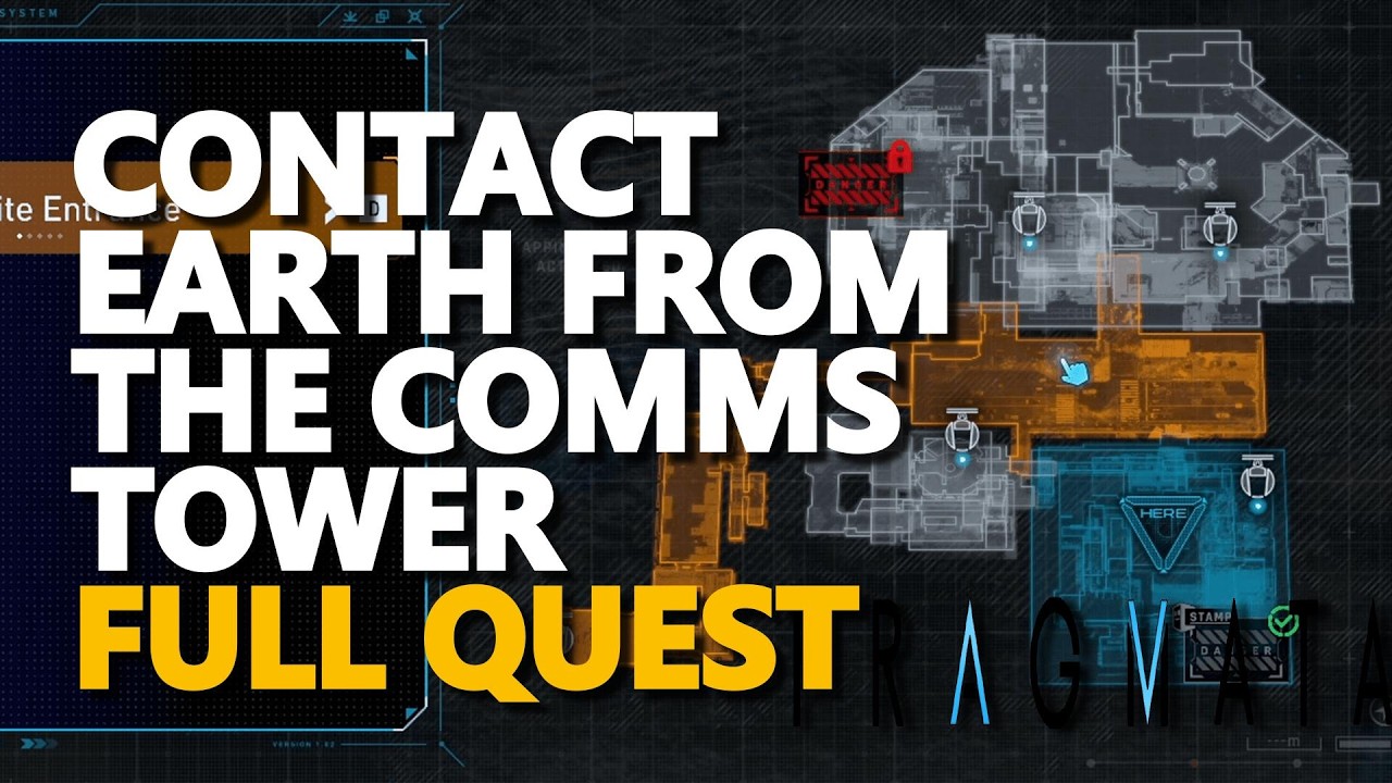 Contact Earth from the Comms Tower FULL QUEST Pragmata