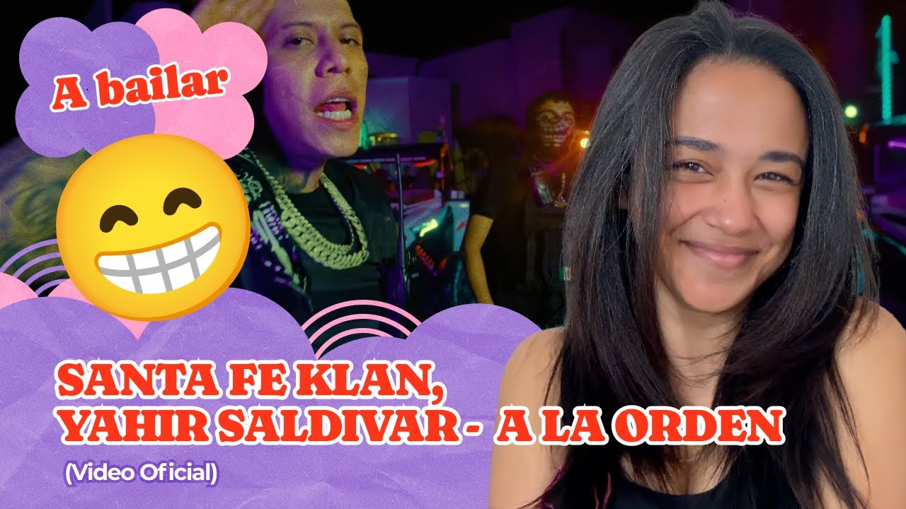 SANTA FE KLAN, YAHIR SALDIVAR - A LA ORDEN (Video Oficial) ▷ Reacción !!!
