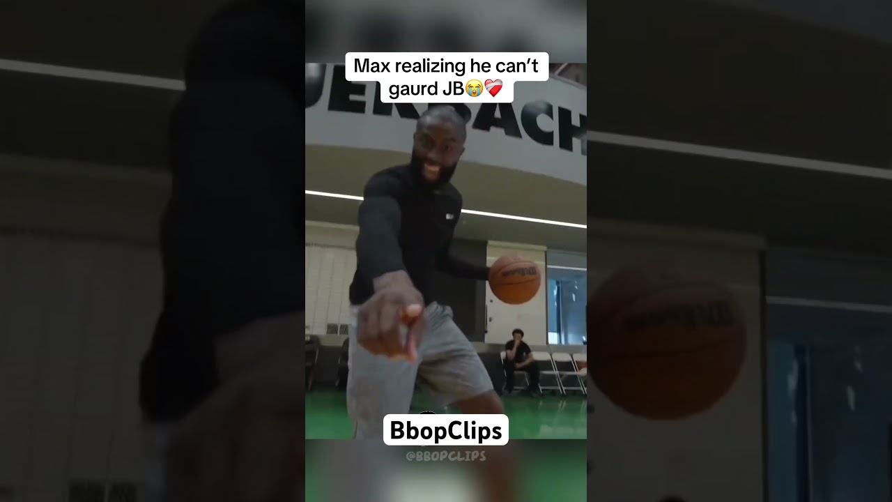 Max realizing he can&rsquo;t gaurd JB😭❤️&zwj;🩹
