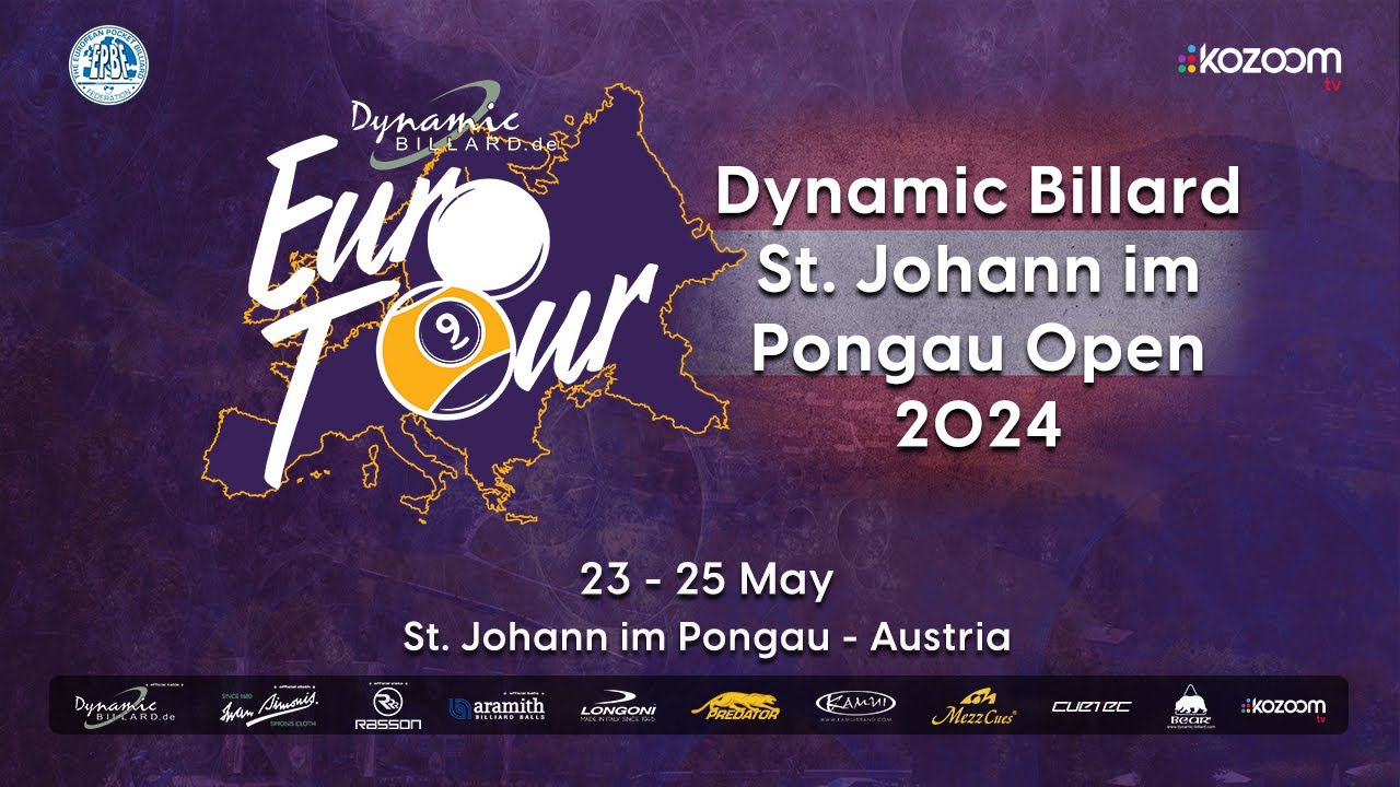 2024 Eurotour Sankt Johann - Final - Tobias PONGERS vs Mohammad SOUFI