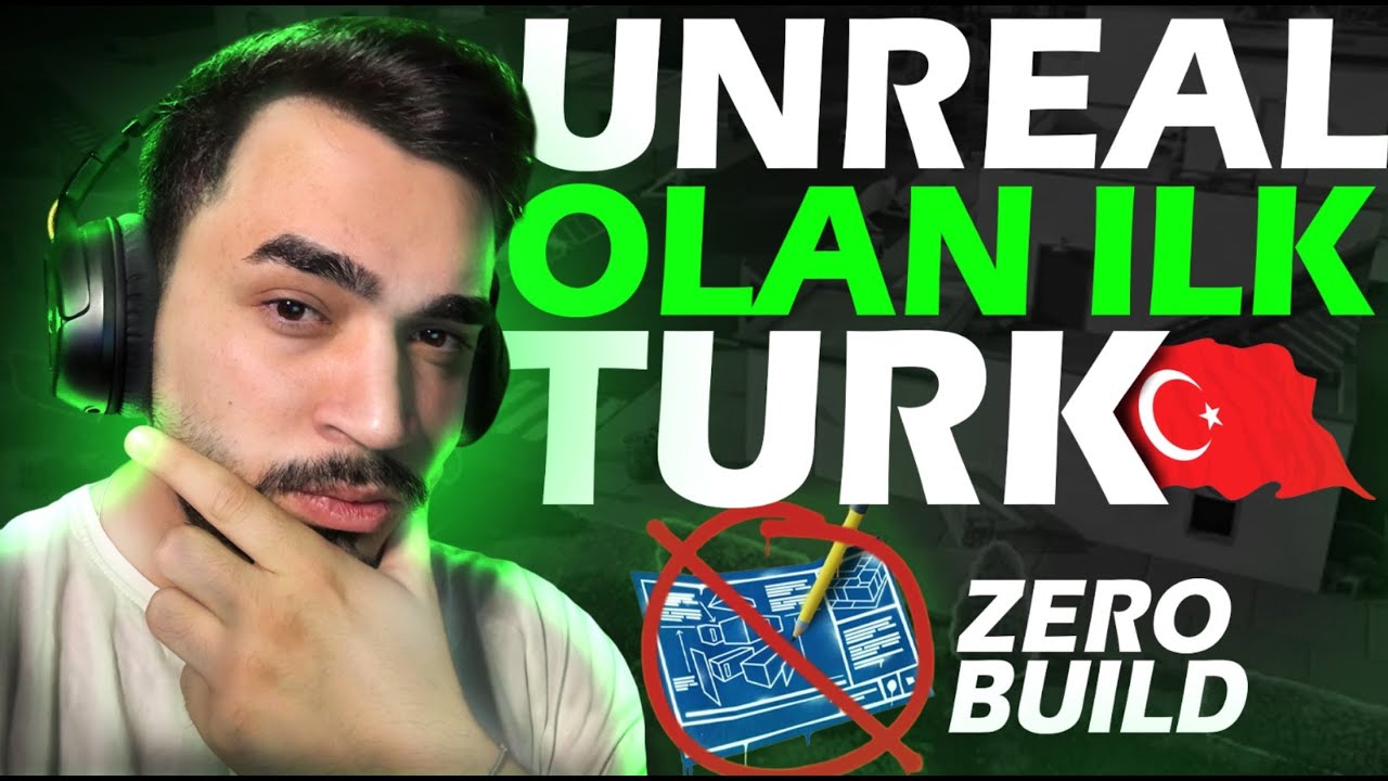 Sıfır İnşa'da UNREAL Olan İlk TÜRK !!! (Fortnite Türkçe)