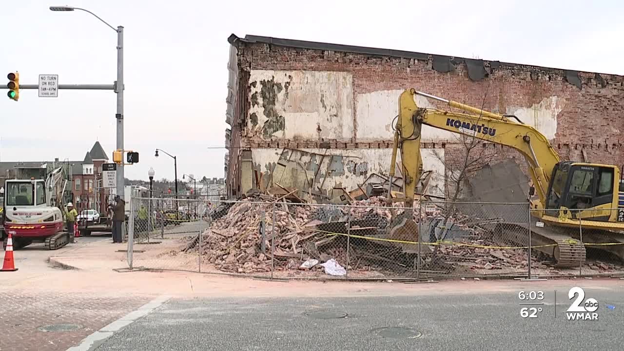 One dead, five injured after building collapsed in East Baltimore
