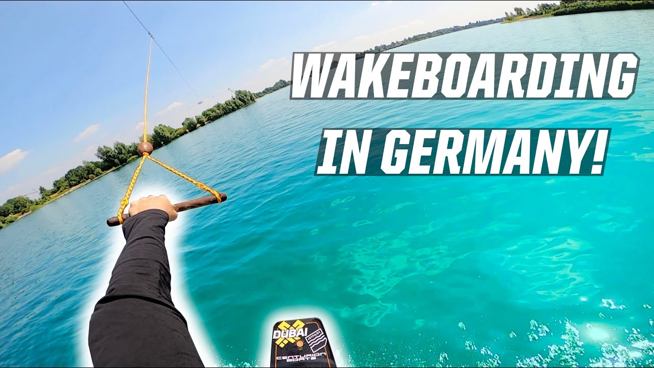 WAKEBOARDING IN GERMANY!