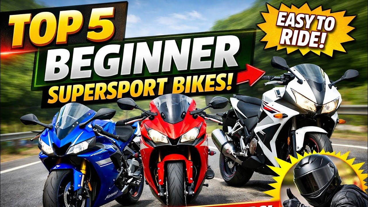 “Top 5 Beginner Sport Bikes That Look Like Super Bikes”