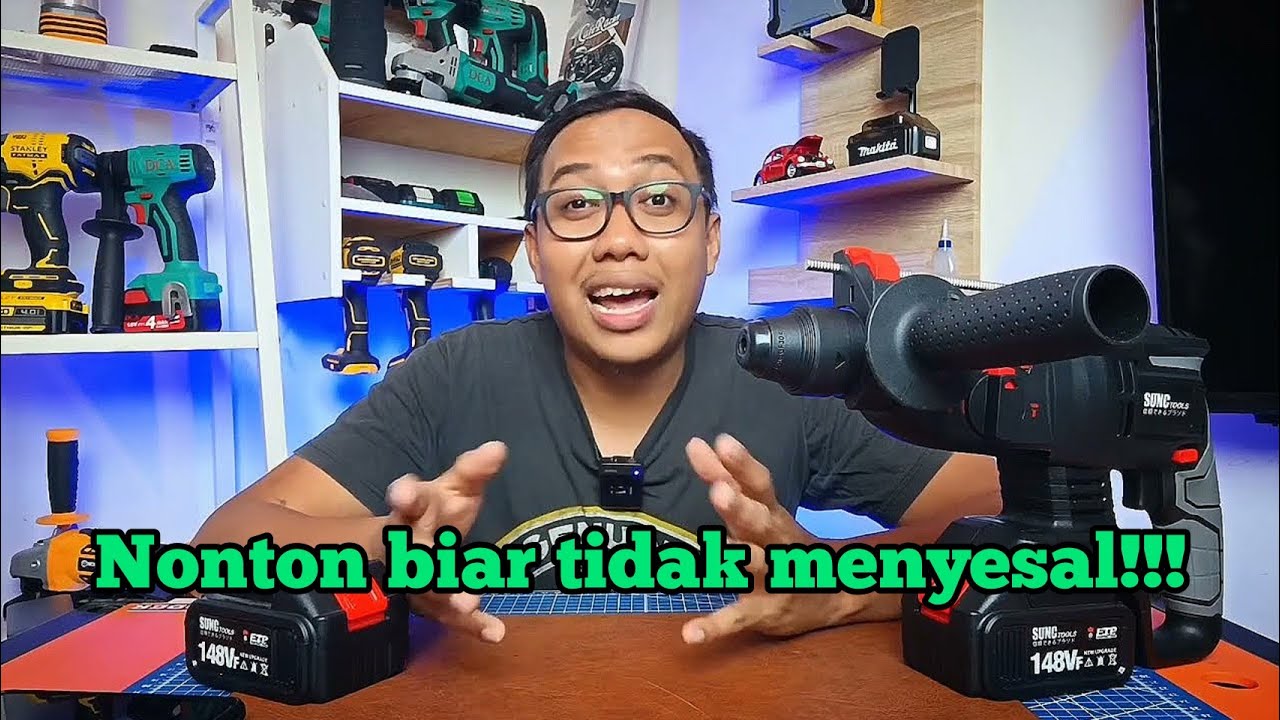 Sunc meresahkan harganya!!! || Rotary Hammer Cordless Sunc