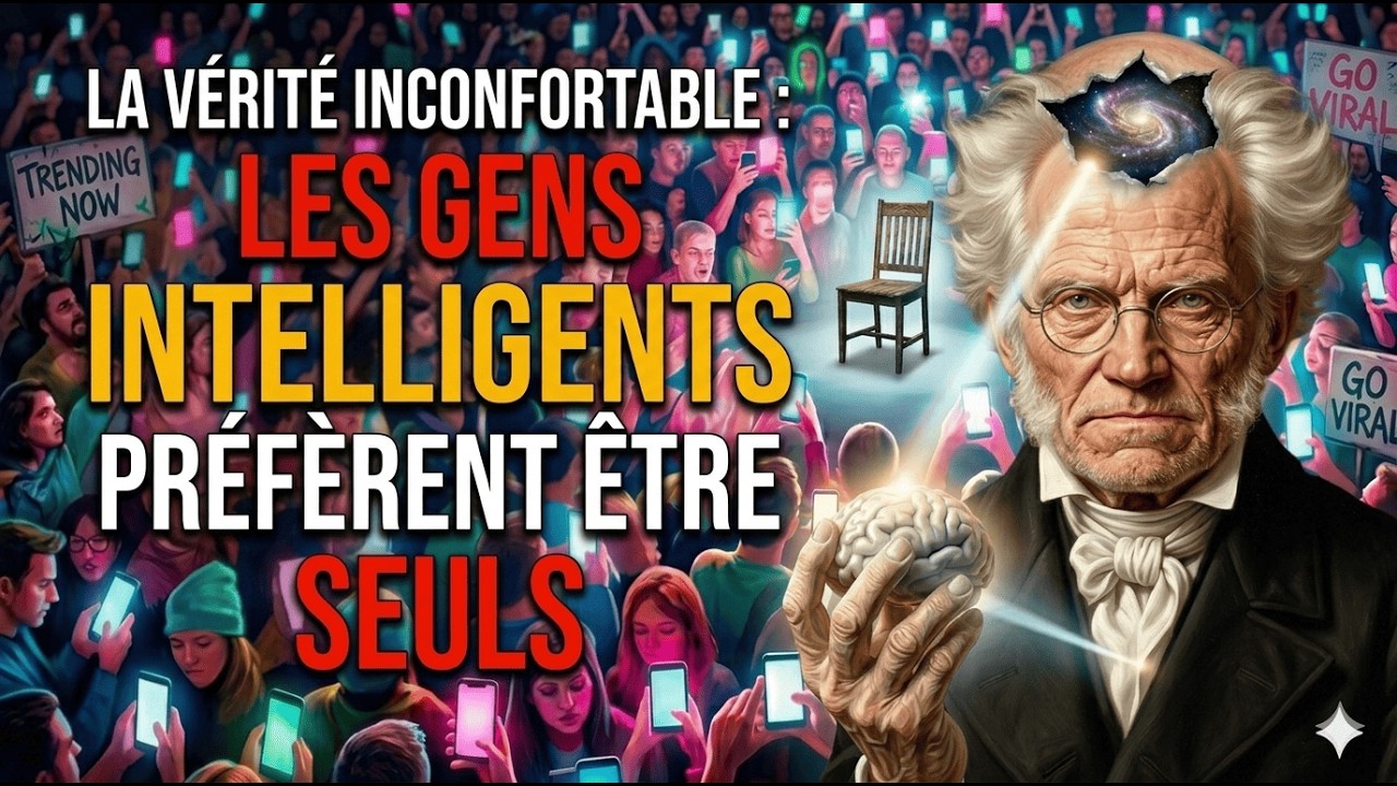 La VÉRITÉ INCONFORTABLE : les gens INTELLIGENTS préfèrent être SEULS