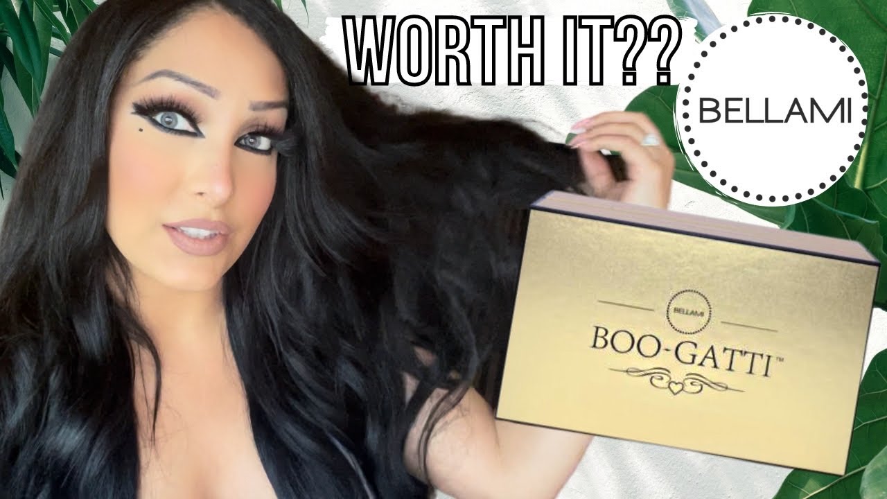 Bellami Boo-Gatti Hair Extensions Unboxing And Review
