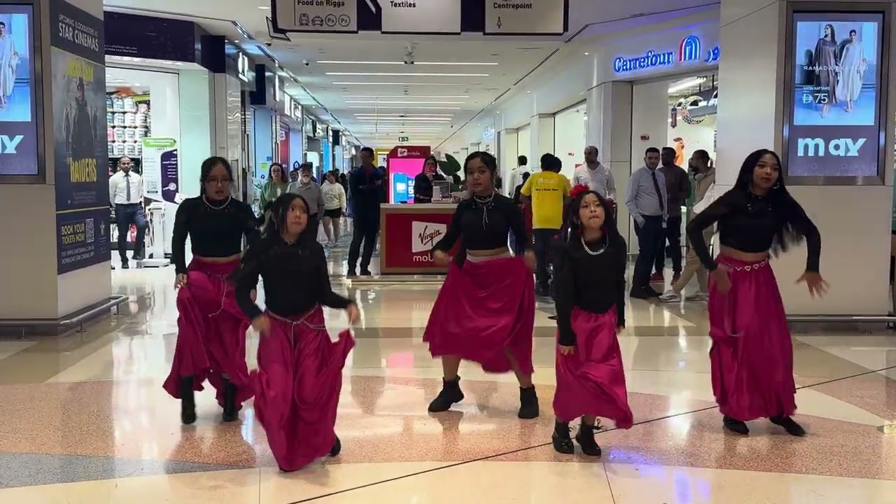 Flayva Flashmob Day 7  1st Set at Al Ghurair Center (Feb 7, 2026)