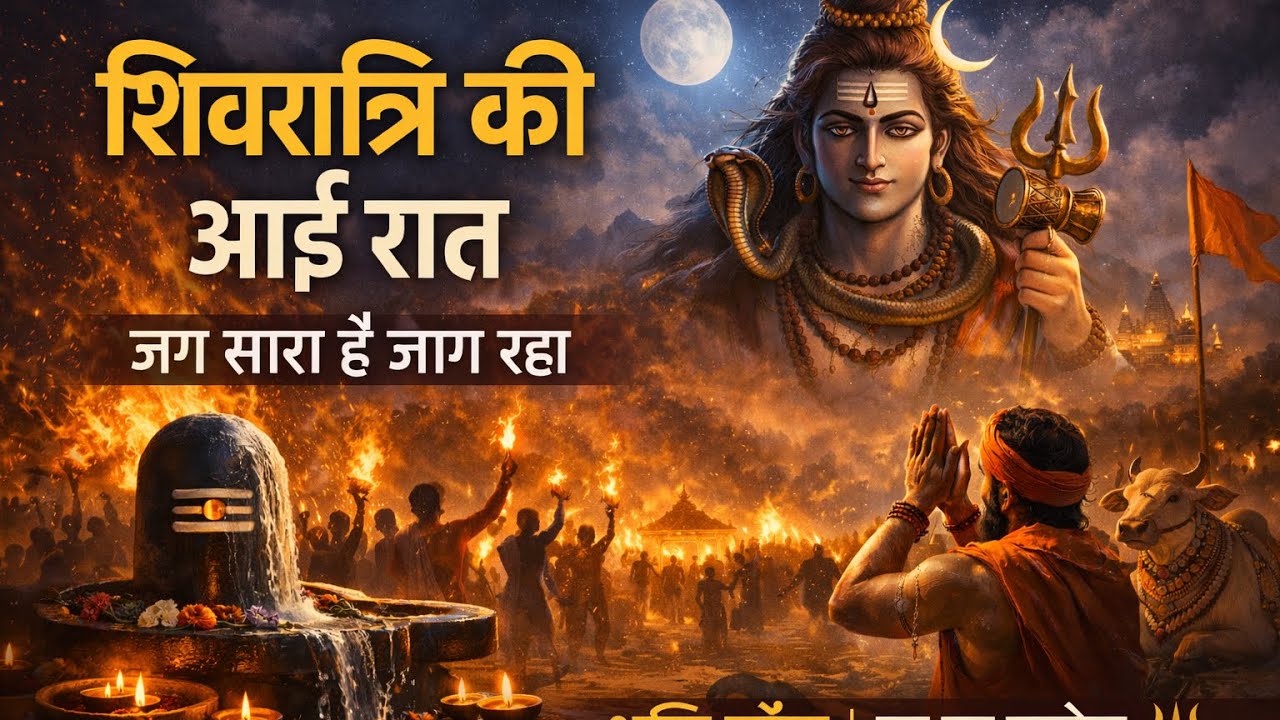 महाशिवरात्रि स्पेशल: शिवरात्रि की आई रात, जग सारा है जाग || Shivratri Song