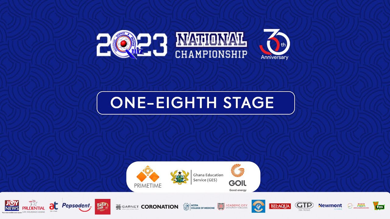 #NSMQ2023 ONE-EIGHTH STAGE | OPOKU WARE SCHOOL VS TAMALE ISLAMIC SCIENCE SHS VS NIFA SHS