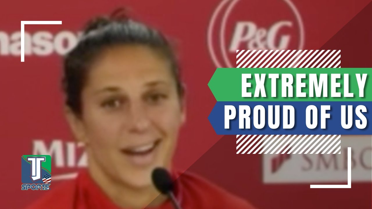 Carli Lloyd SPEAKS on winning BRONZE Medal after USWNT beat Australia 4-3 in OLYMPIC women's soccer