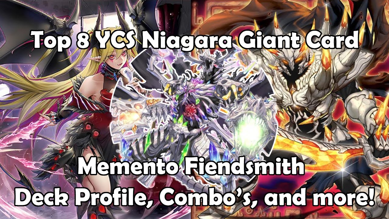 Sleeper Pick of the Format? Memento Fiendsmith YCS Niagara Top 8 Giant Card Deck Profile