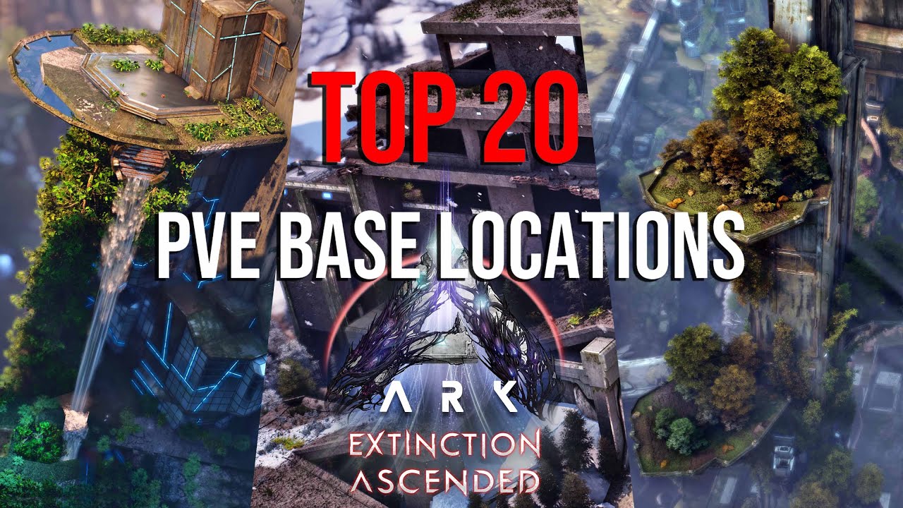 ТОП-20 баз PvE | Extinction | ARK: Survival Ascended
