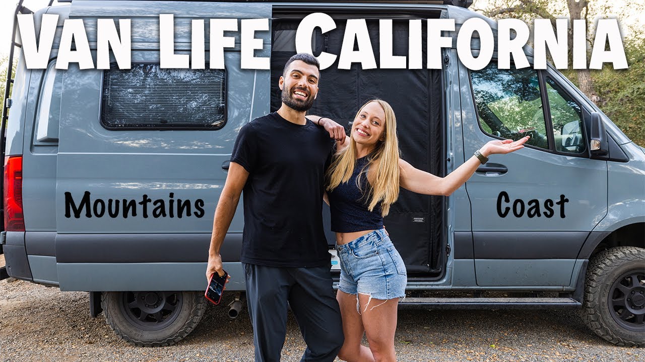 Van Life California Mountains to Coast | Our Favorite Free Camp Spot