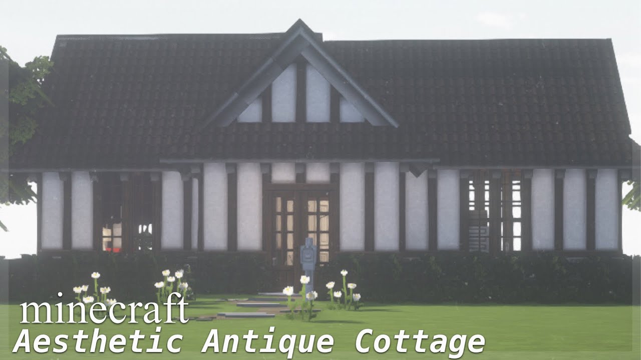 Aesthetic Old-Fashioned Cottage | Minecraft Speed Build | Buildtober #12