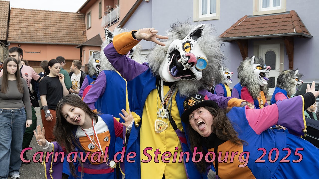 Carnaval de Steinbourg 2025!  #Steinbourg #alsace #basrhin