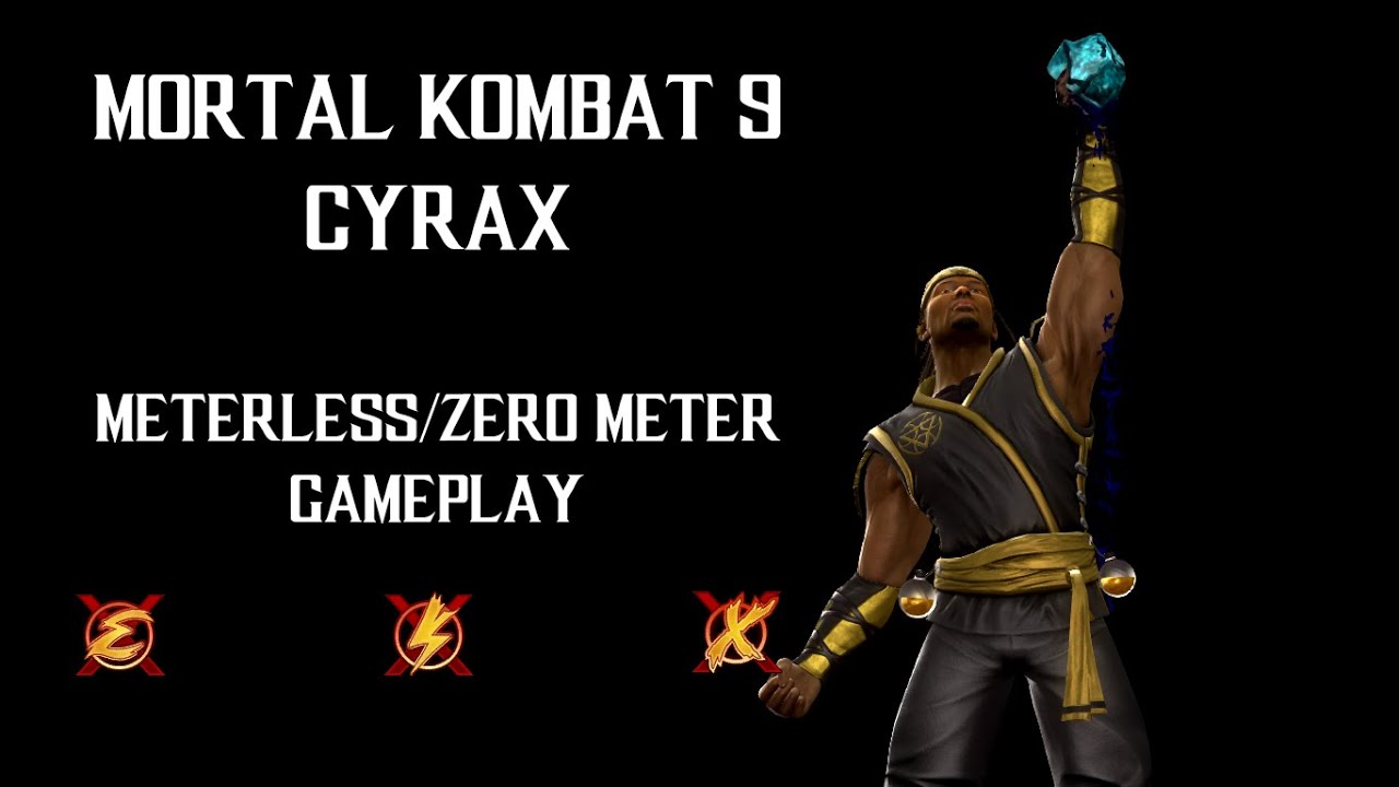 Mortal Kombat 9 - Human Cyrax (Meterless Arcade Ladder) [Expert] No Matches/Rounds Lost