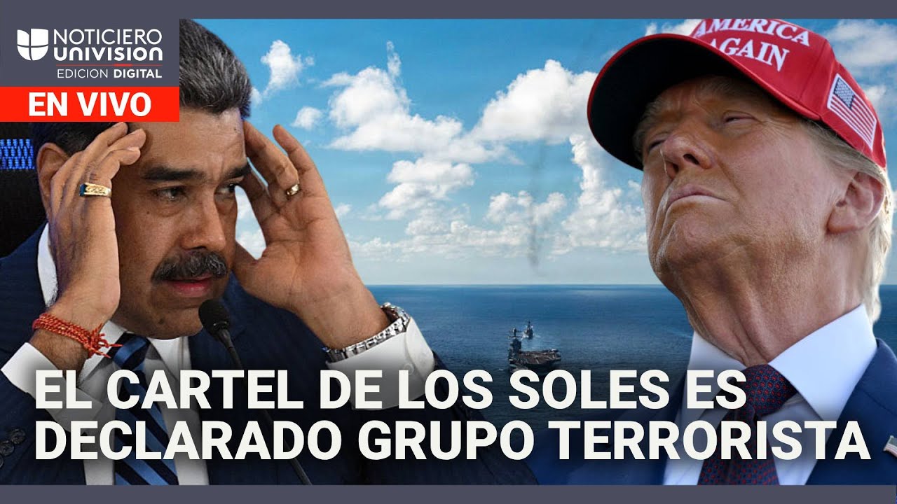 EEUU declara al Cartel de los Soles como organización terrorista | Edición Digital 24 de noviembre