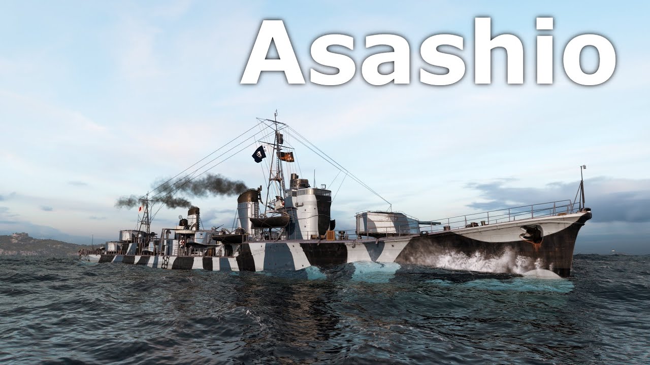 World of WarShips Asashio - 5 Kills 233K Damage