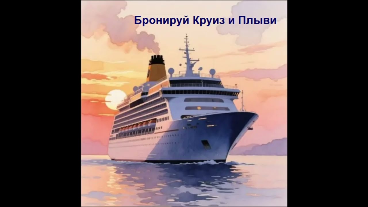 Бронируй Круиз и Плыви