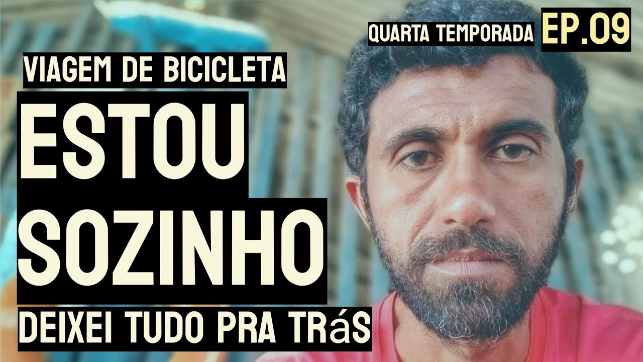 DEIXEI TUDO PRA TRÁS, E VIAJO DE BICICLETA. EM FLECHEIRAS TRAIRI - Viagem de bike #084