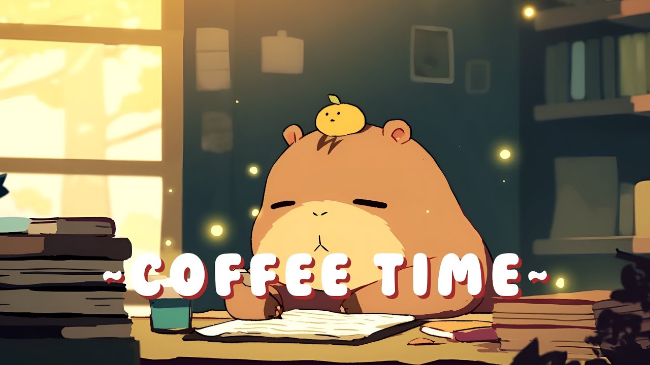 Capybara Beat Station - Relaxing Music for Work/Study ~ Cozy Times ~ 📚 🎵