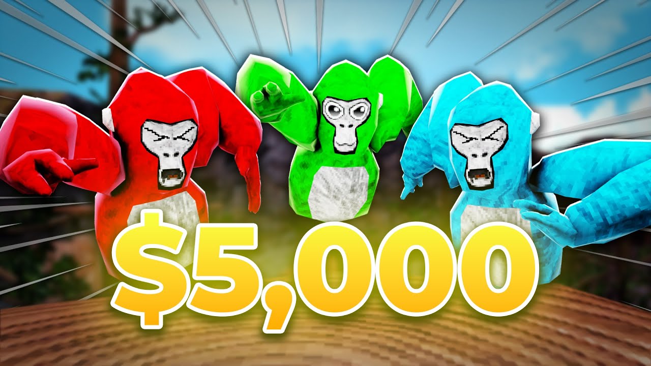 I Hosted a LIVE 5,000 Shiny Rocks Tournament in Gorilla Tag!