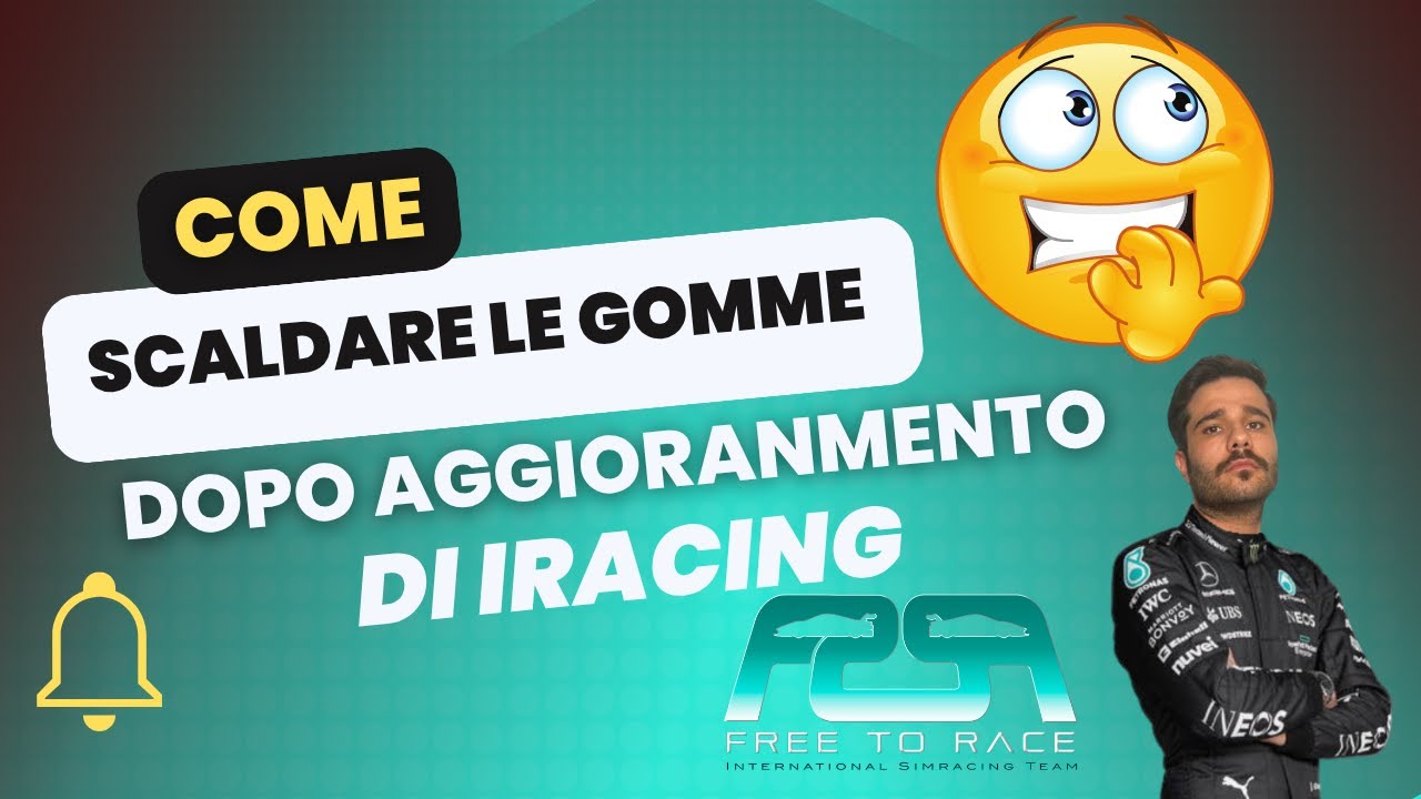 COME SCALDARE LE GOMME SU IRACING DOPO     L'AGGIORNAMENTO