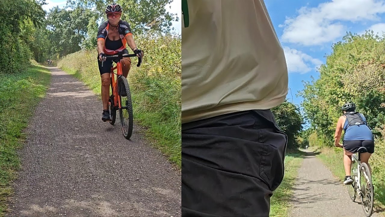 Dual view bike ride on Merida Big Trail 600 