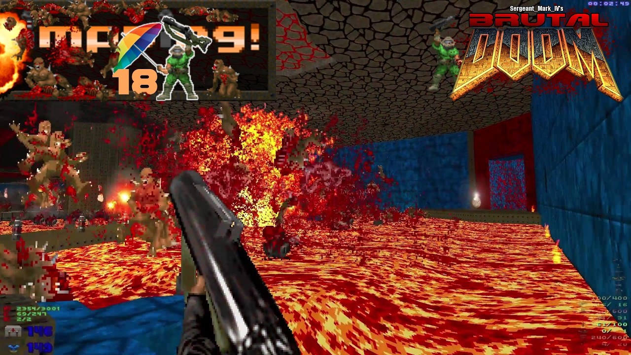 Brutal Doom Realism: Imp rocketing community project map18