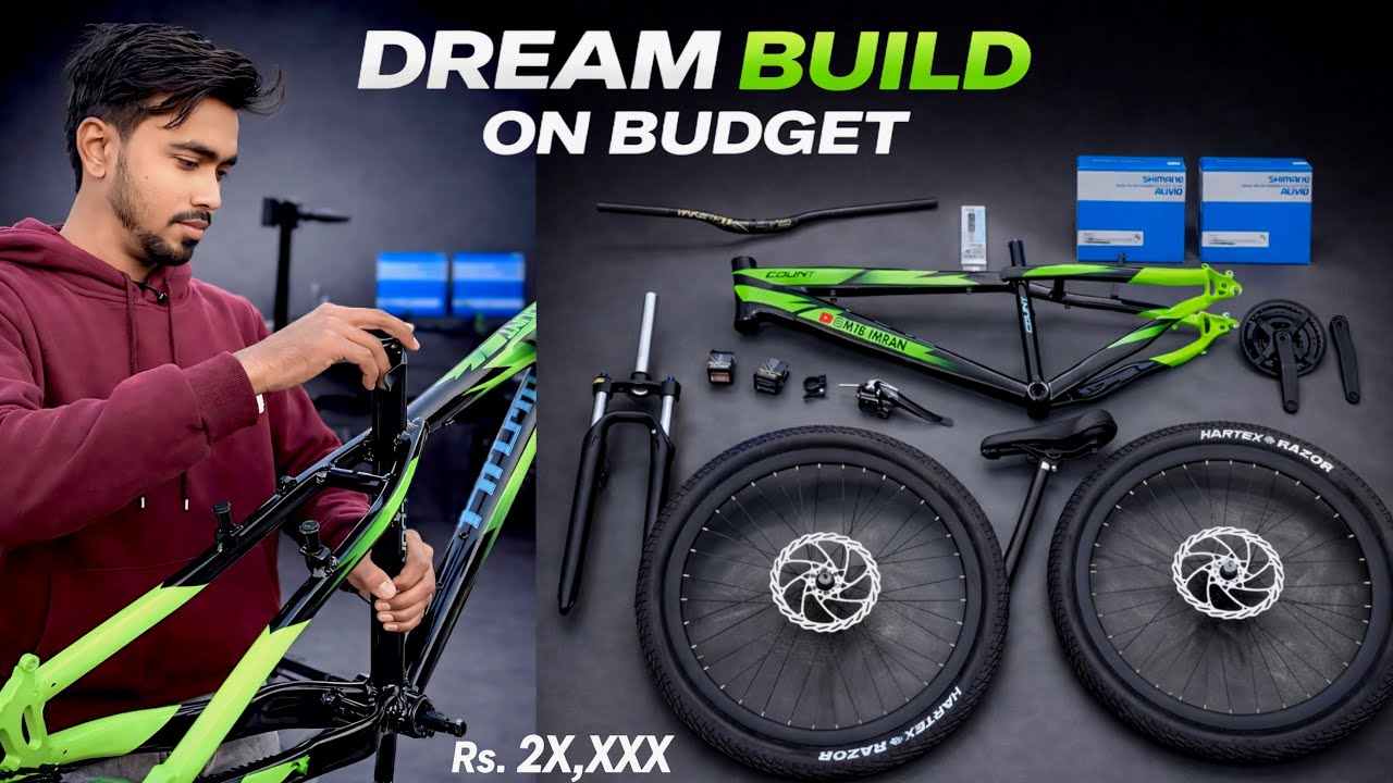 Dream MTB Build on Budget | 2X,XXX Me Full Custom Cycle 🔥