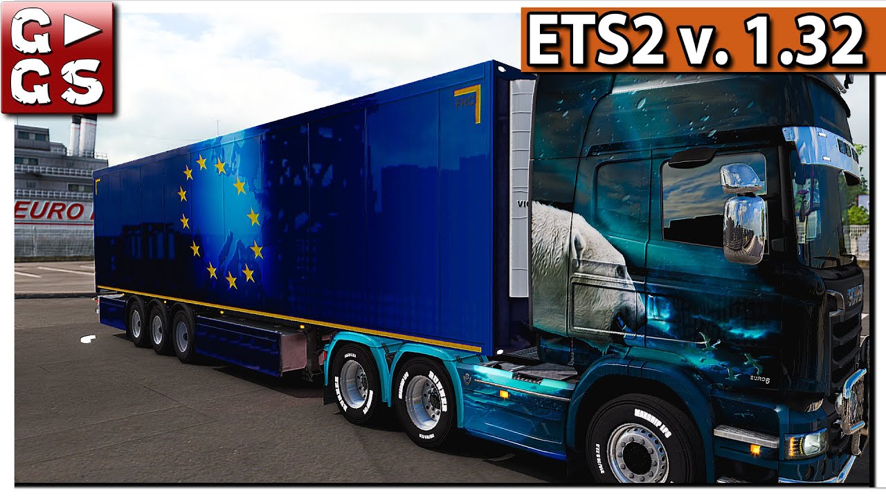 ETS2 1.32 🚚 AbG►liefert #60 Euro Truck Simulator mit DLCs deutsch