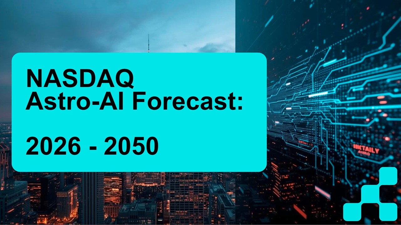 Nasdaq Astro-AI Forecast: 2026 - 2050
