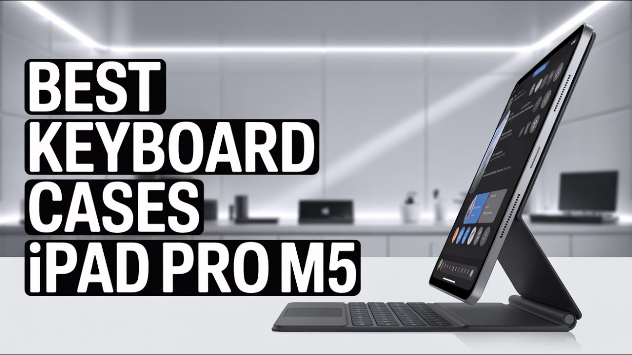 Лучшие чехлы-клавиатуры для iPad Pro M5 13 дюймов: 10 лучших вариантов 2025 года