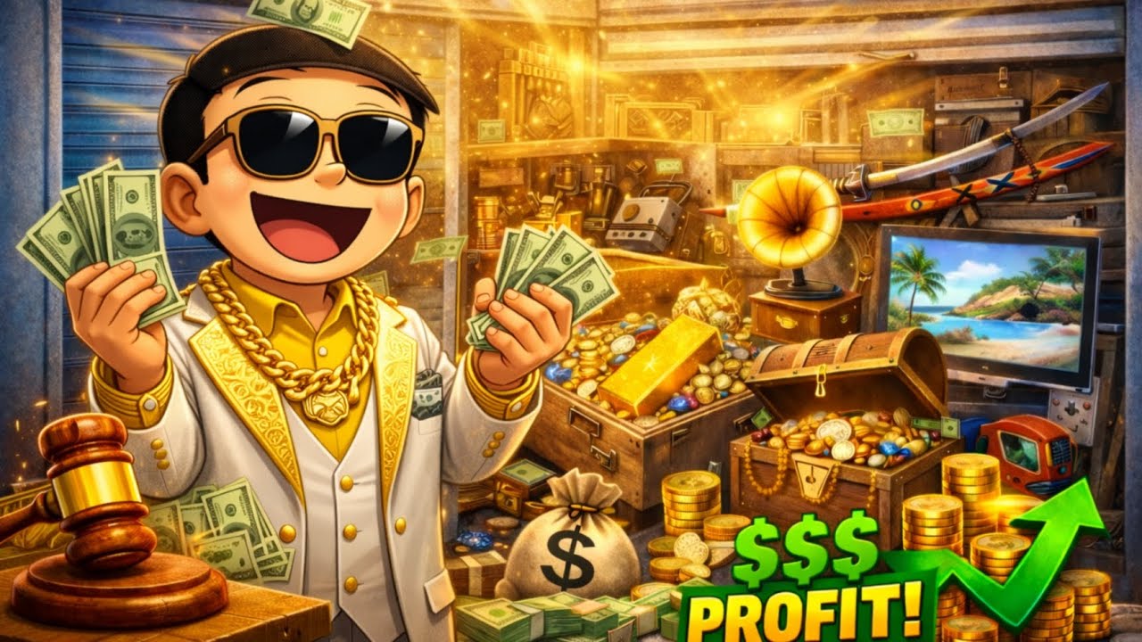 Day 2 in STORAGE WARS 💰🤑 | STORAGE HUNTER SIMULATOR | Tamil | Zeroraj | #2 