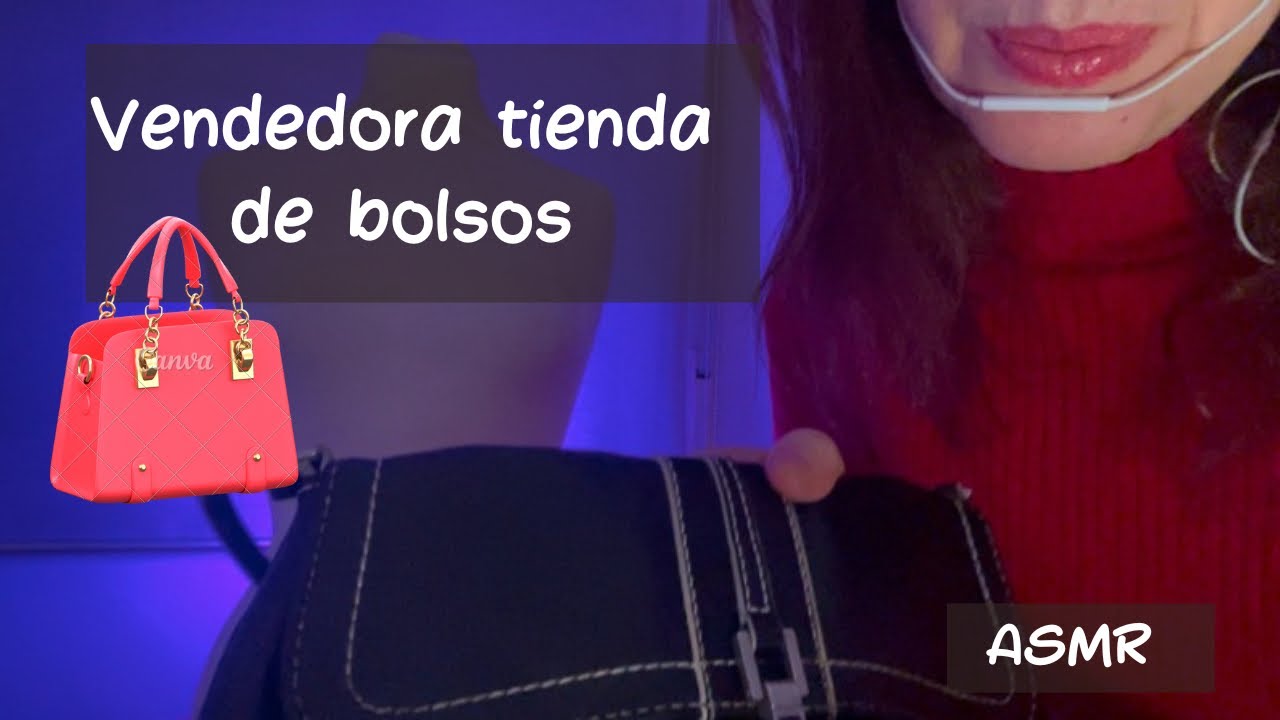 💖👜 ASMR Roleplay Vendedora Tienda de Bolsos 👜💖 Soft Spoken en español