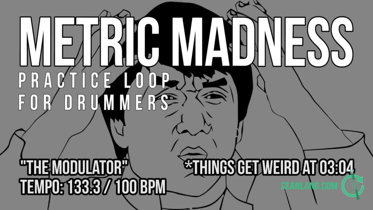 Metric Madness - Drumless Track For Drummers - 